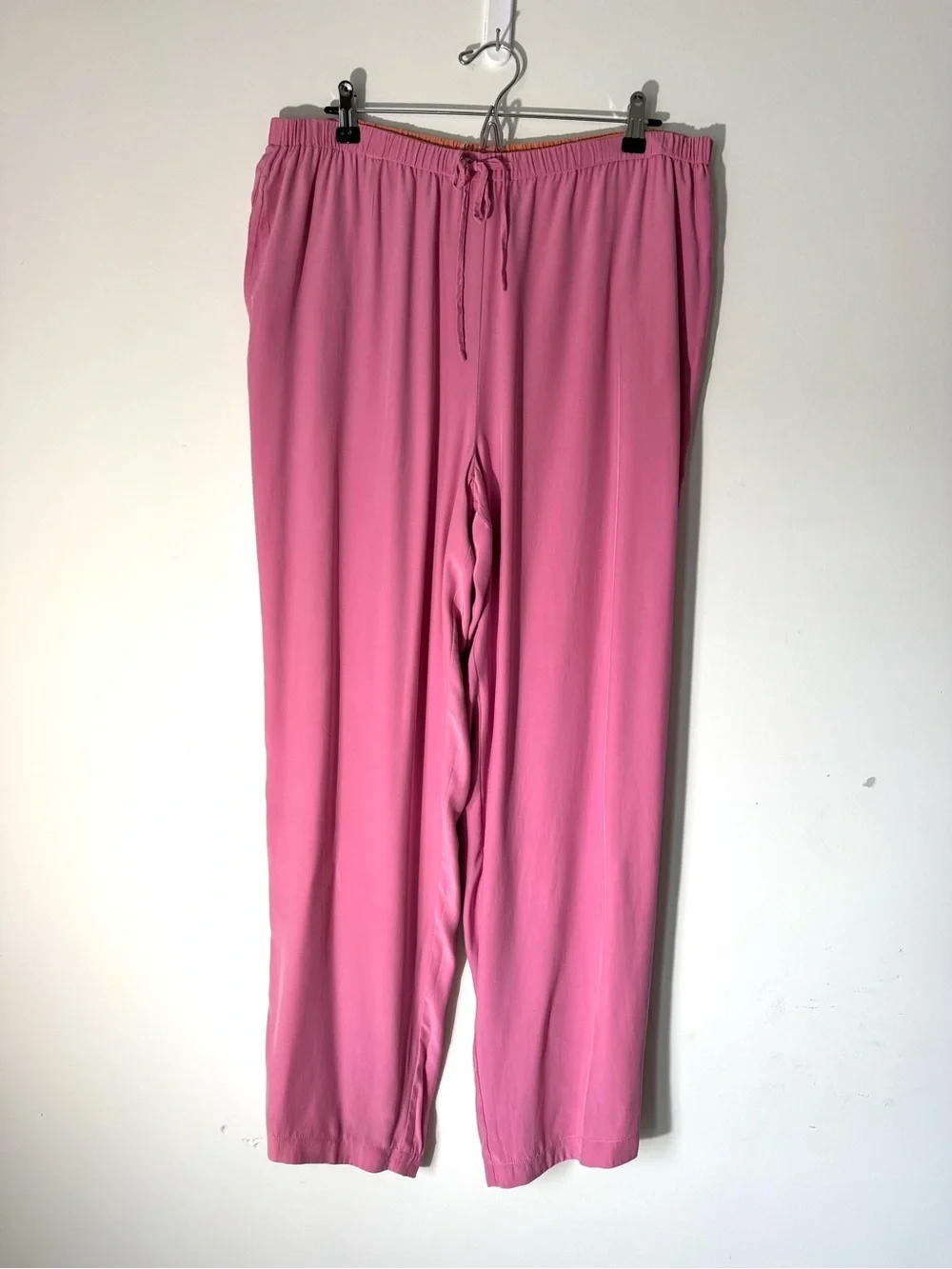 Orvis Silk Pull on Pants sherbet pink